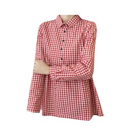 SKUFPW004 大量訂製長袖孕婦裝 時尚設計格子 翻領上衣 孕婦裝供應商 SKUFPW004 大量訂製長袖孕婦裝 時尚設計格子 翻領上衣 孕婦裝供應商